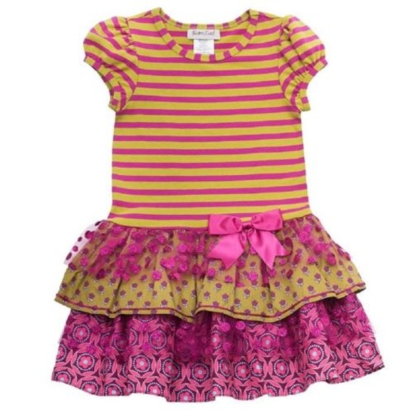 Rare Editions Other - Rare Editions Girls Tiered Ruffle Tutu Dress 4T
